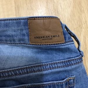 American Eagle ripped jeans
